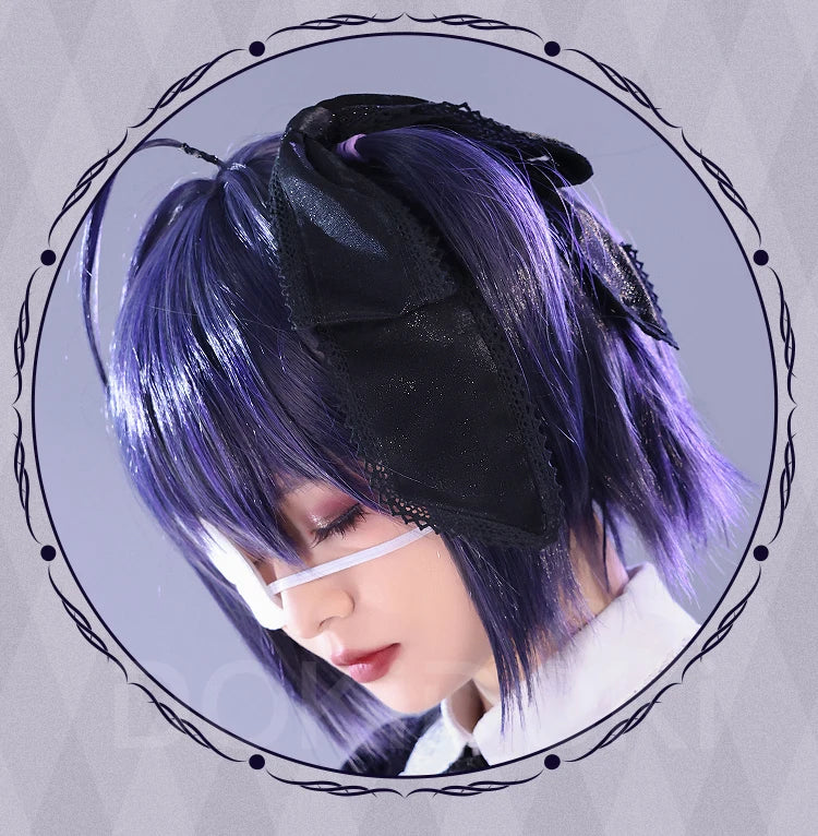 IN STOCK Takanashi Rikka Cosplay Costume Anime Love, Chunibyo & Other Delusions DokiDoki-SR Rikka Lolita Dress Gothic Costume