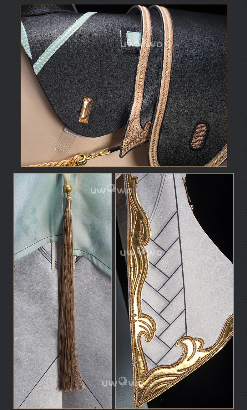 IN STOCK UWOWO Jinhsi Cosplay Game Wuthering Waves  WuWa Jinhsi Cosplay Costume Halloween Costume