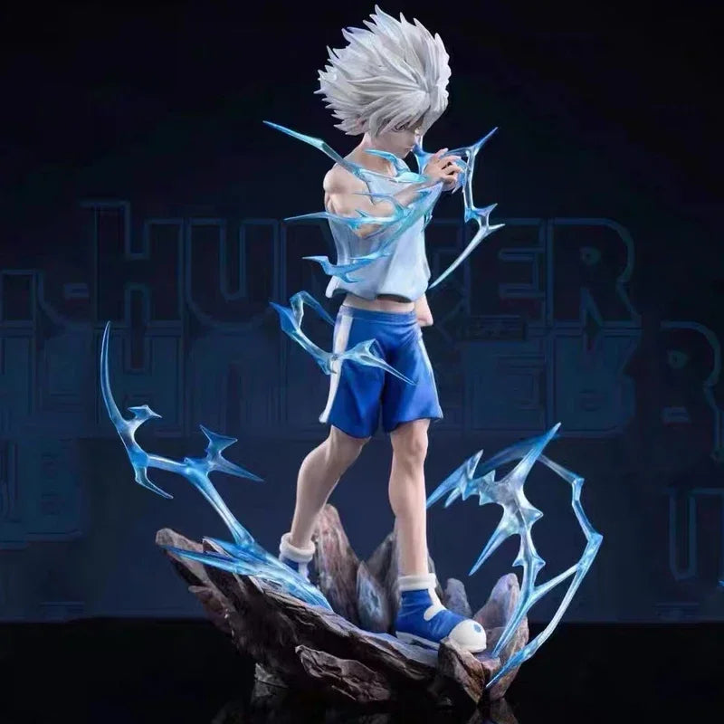 23cm Hunter Anime Figures Killua Zoldyck Figure Manga Action Figure Pvc Model Statue Collection Decoration Toys Gift Ornaments