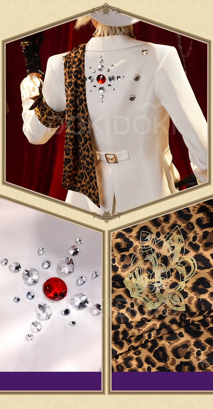 Norton Campbell Prospector Cosplay Costume Identity V DokiDoki-SR Men Uniform Norton Campbell Cosplay Hat