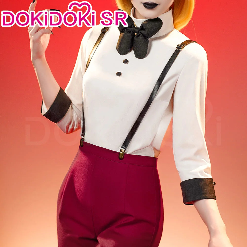 Charlie Morningstar Cosplay Costume Anime【S-3XL】DokiDoki-SR Red Uniform Charlie Morningstar Costume Plus SIze
