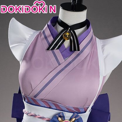IN STOCK Yumemizuki Mizuki Cosplay Costume Game Genshin Impact【XS-3XL】DokiDoki-N Women Cute Dress Plus Size