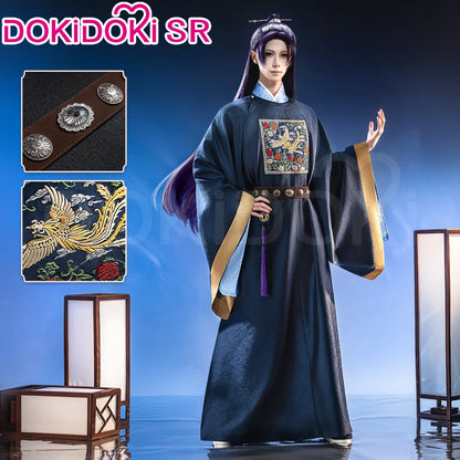 Jinshi Cosplay Costume Anime The Apothecary Diaries【S-3XL】DokiDoki-SR Men Costume Jinshi Halloween Maomao Cosplay Plus Size