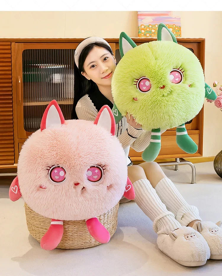 New 50/60/70cm Large Size Dopamine Monster Doll Pillow Cute Elf Cloth Doll Plush Toy Sleeping Pillow Children's Birthday Gift