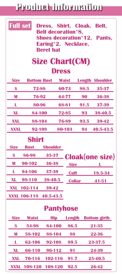 IN STOCK UWOWO Draculauraa Cosplay Costume Pink Suit Vampiree Female Little Devil Cosplay With Cape Hat Halloween Costumes Top