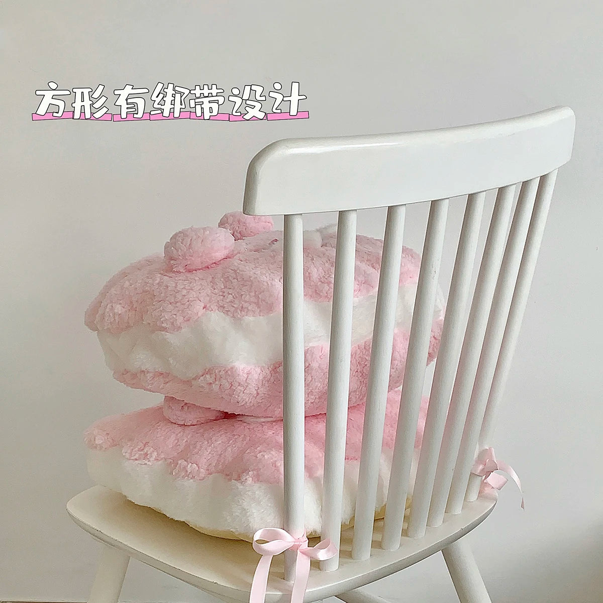 Sanrio Thickened Back Cushion Pink My Melody Throw Pillow Sofa Bed Home Decor Sweet Seat Cushion Floor Gifts Girl
