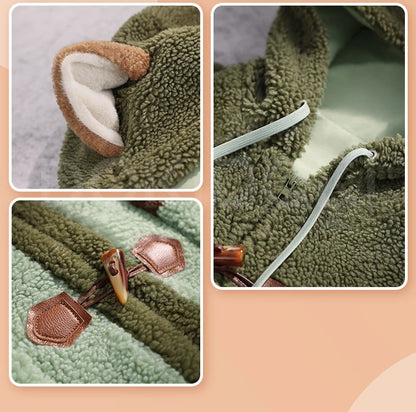 Naib Subedar Eli Clark Cosplay Costume Game Identity V DokiDoki-SR Men Daily Plush Warm Coat Naib Subedar Halloween Cosplay