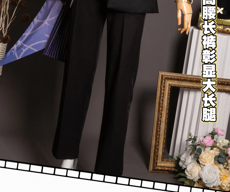 Zenless Zone Zero Hugo Cosplay Costume Wig Mask Hat Mockingbird New Eridu Hugo Vlad Ravenlock Halloween Party for Women Men Prop