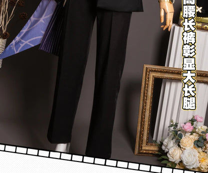 Zenless Zone Zero Hugo Cosplay Costume Wig Mask Hat Mockingbird New Eridu Hugo Vlad Ravenlock Halloween Party for Women Men Prop