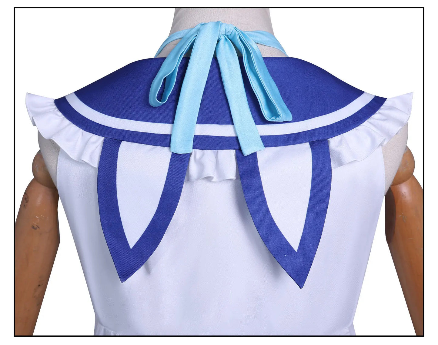 VTuber Sameko Saba Cosplay Costume Wig Dress Outfit Ears Headwear Uniform Festival Halloween Party for Women Girls Carnival Prop