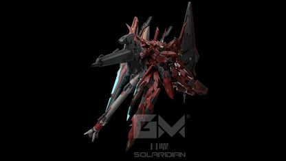 1/72 GM-GODOMO GM-001 Solaridian Series Pre-Assembled Alloy Skeleton Action Figure Detachable Parts Assembly Model Toy Boy Gifts