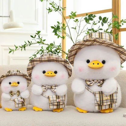 New 25/35/45cm Kawaii Cute Gentleman Duck Plush Toy Children's Pillow Doll Interior Decoration Boys and Girls Birthday Gifts