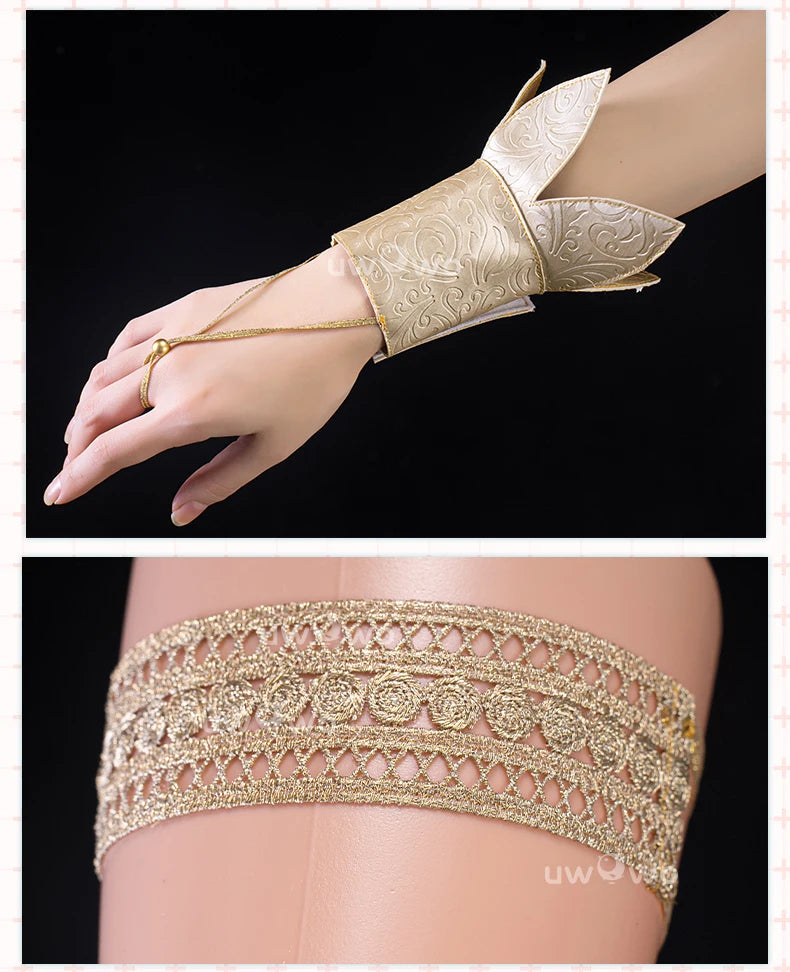 LAST BATCH UWOWO Nilou Cosplay Genshin Impact Fanart Nilou 'Aqua Seraphina' Dance Dress Cosplay Costume