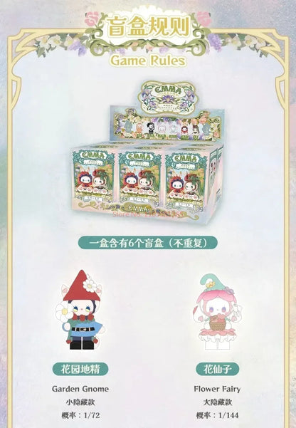 Emma Secret Forest Garden Dating Series Blind Box Toys Kawaii Anime Figure Mystery Box Model Toys Ornament Girls Surprise Gift