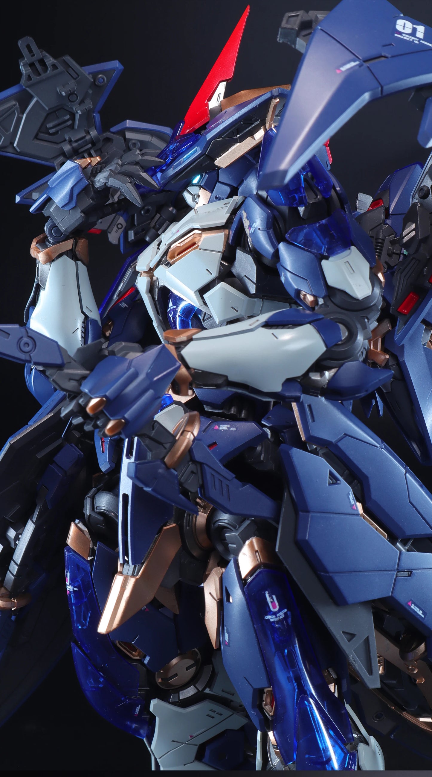 【New product】XIAOT BURNING STEEL HEAVY INDUSTRY DP ESCORT AGENCY PROJECT 01 LING YAO MG 1/100 anime doll Assembly Mecha Model