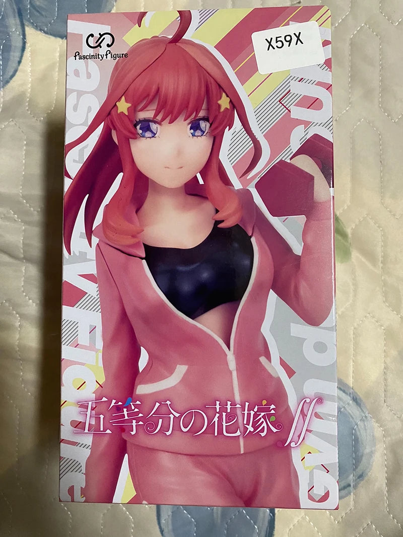 Bandai Fukuya Fascinity The Quintessential Quintuplets Ichika Nino Miku Yotsuba Itsuki 17CM PVC Model - Nakano