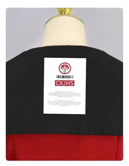 iCoser The Hundred Line Kako Tsukumo Cosplay Costume Red Sailor Suit Skirt Hairband Last Defense Academy Halloween Women Girls