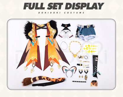 Xilonen Cosplay Costume Game Genshin Impact【XS-3XL】DokiDoki-N Women Sexy Costume Natlan Xilonen Cosplay Plus Size