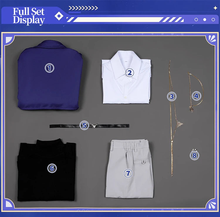 Castorice Phainon Cosplay Costume Game Honkai: Star Rail【S-3XL】DokiDoki-R HSR Coffee Daily Costume Bag Halloween Plus Size