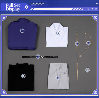 Castorice Phainon Cosplay Costume Game Honkai: Star Rail【S-3XL】DokiDoki-R HSR Coffee Daily Costume Bag Halloween Plus Size