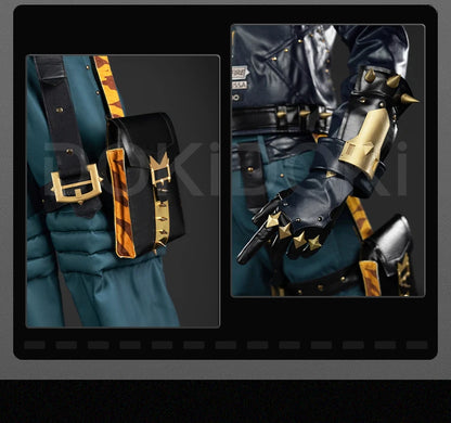 IN STOCK Lighter Cosplay Costume Game Zenless Zone Zero DokiDoki ZZZ Sons of Calydon Lighter Cosplay Arm Armor