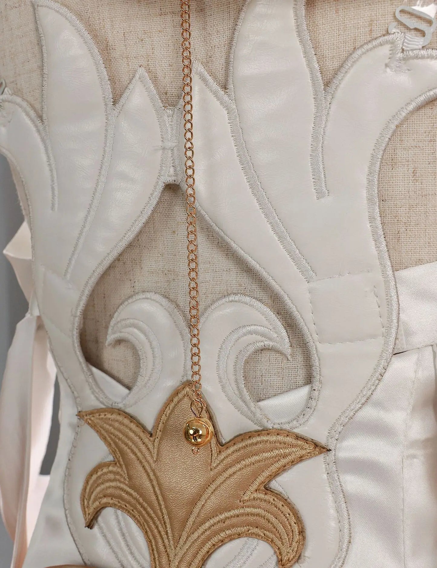 Honkai Star Rail Aglaea Cosplay Costume Wig Dress Headwear Ring Amphoreus The Goldweaver Metal Props Halloween Party Women Girls