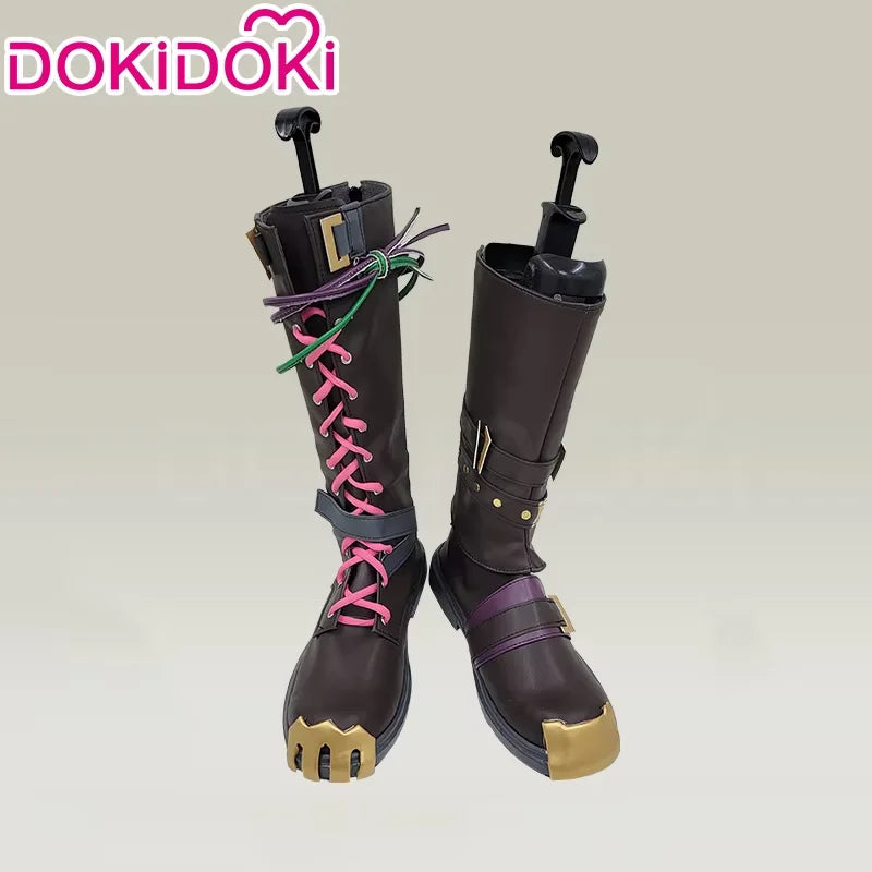 Jinxx Caitlynn Jaycee Cosplay Shoes Game Cosplay DokiDoki Women Men Boots Jinxx Caitlynn Jaycee Cosplay Shoes