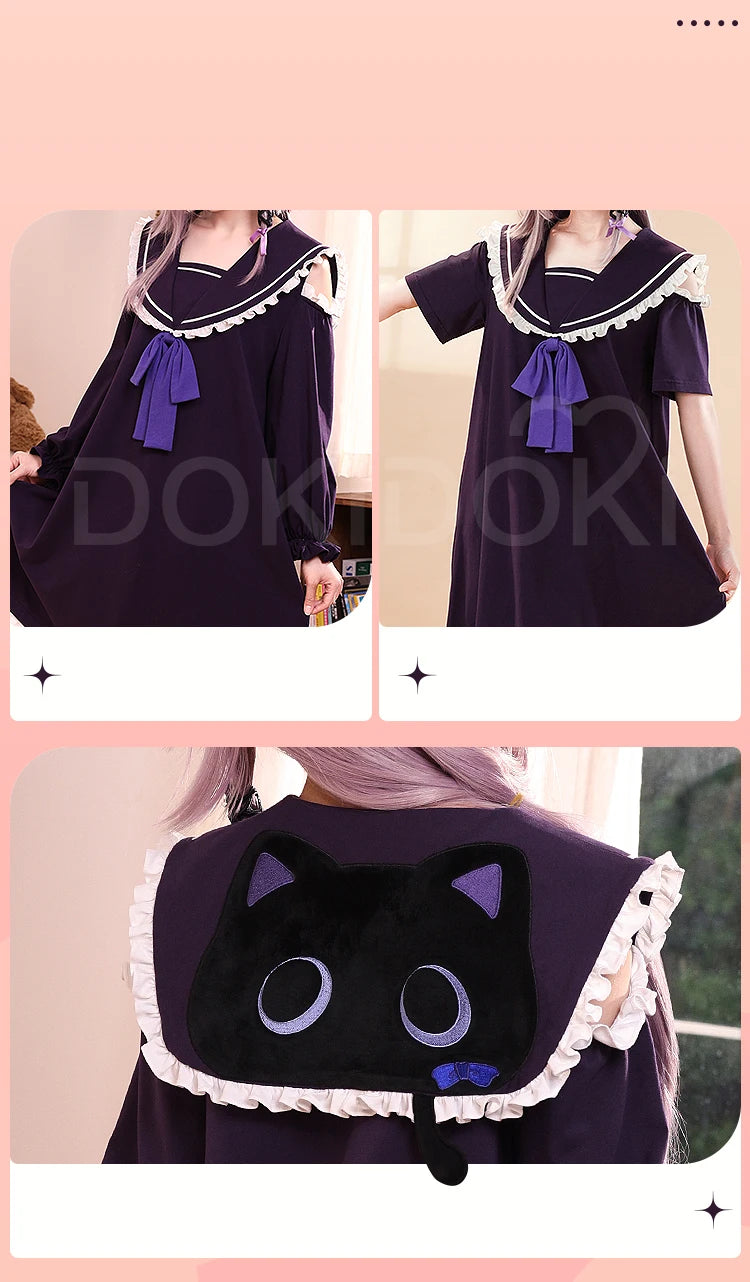 IN STOCK Robin Firefly Doujin Cosplay Costume Game Honkai: Star Rail DokiDoki-SR Women Summer Cute Pajamas