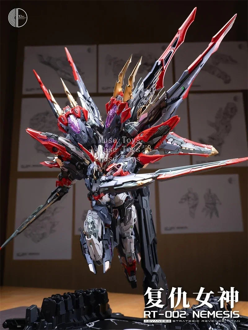 Infinite Dimension Strategic Revenge Titan RT-002 Nemesis 1/100 Scale Assembly Action Figure Model Toy Valentine’s Day