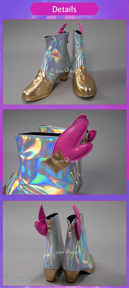 UWOWO League of Legends/LOL Costume Star Guardian Kai'Sa SG Kaisa Cosplay Shoes Boots