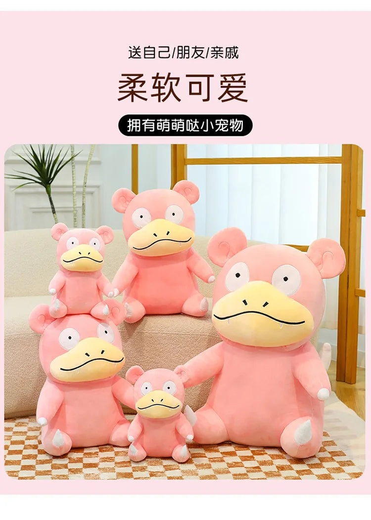 30/50/70cm Big Size Pokemon Slow Poke Anime Plush Stuffed Doll Room Decoration Plushies Kawaii Pillow Ornaments Children's Gifts