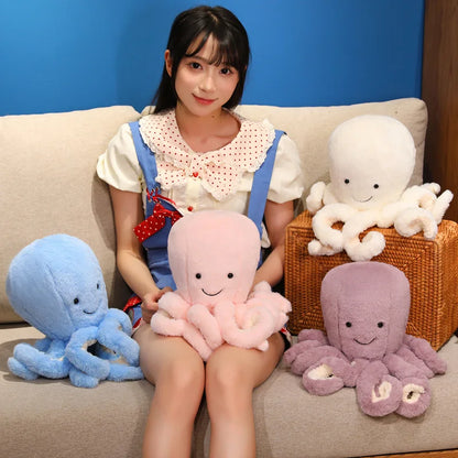 30cm Cute Octopus Plush pillow Toy Octopus Whale Dolls soft Stuffed Toys Plush Sea Animal Toys For Children Xmas Gift