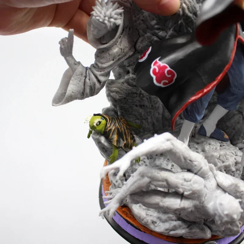 Naruto Anime Figure Akatsuki Pain 27cm Gk Figurine Pvc Statue Model Doll Ornament Collectible Desk Decora Toys Kids Xmas Gifts