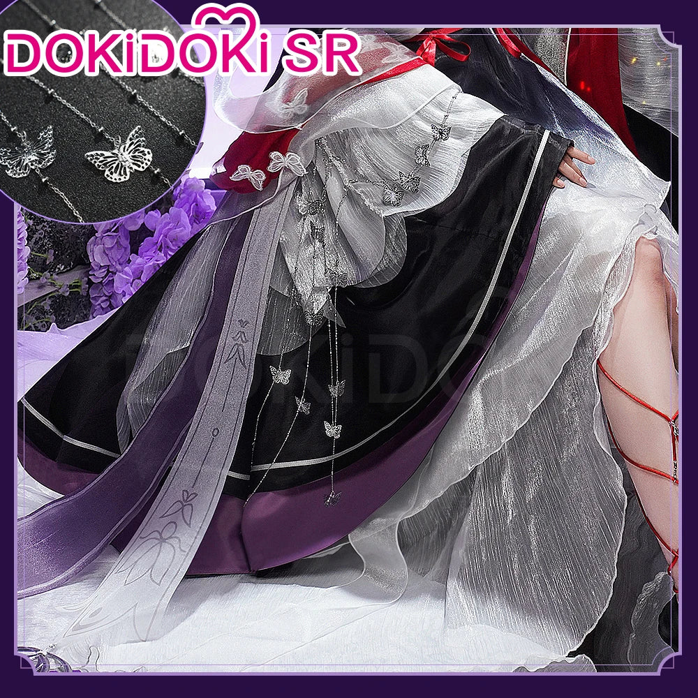 Kafka Doujin Cosplay Costume Game Honkai: Star Rail DokiDoki-SR HSR Costume Kafka Cosplay Women Doujin Dress