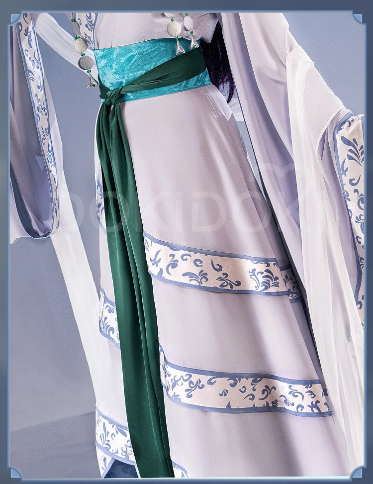 IN STOCK Jinshi Moon Fairy Cosplay Costume Anime The Apothecary Diaries【XS-4XL】DokiDoki-R Halloween Costume Jinshi Plus Size