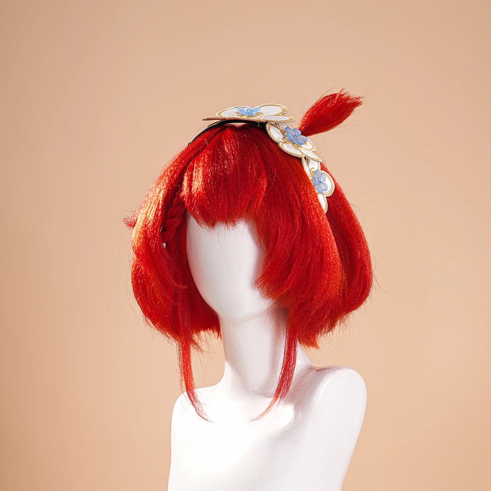 Honkai Star Rail Tribbie Cosplay Costume Wig Dress Uniform Headwear Wings Game Props Halloween Party for Women Girls Carnival