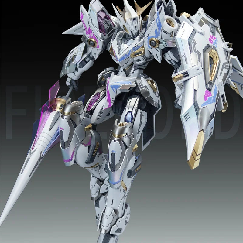 1/100 Snaa Blaze Emperor Ver. Phantom Flame Spirit Mecha Model with Articulated Joints Action Figure Gift