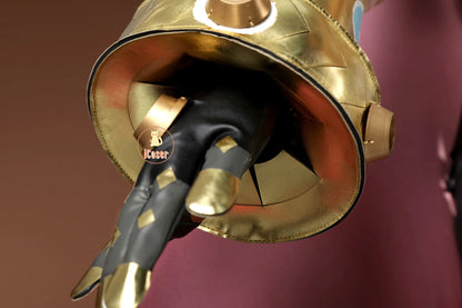 Genshin Impact Jahoda Cosplay Costume Wig Uniform Cloak Hat Glasses Headwear Outfit Halloween Party for Women Girls Props iCoser