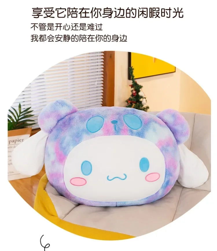 New Sanrio Plush Kuromi Plush Toys Kawaii Cute Cartoon Plush Toys Lovely Anime Pillow Stuffed Doll Kids Girl Toy Birthday Gift