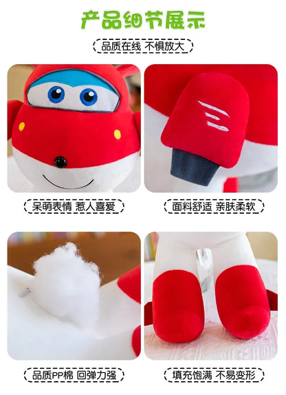 Super Little Flyers Plush Toy Doll Cute Jett Hug Pillow Stuffed Animal Perfect As Birthday Gift Souvenir or Present for Children
