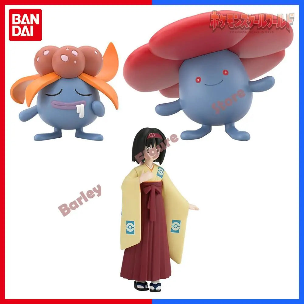 Bandai Pokemon Scale World Kanto Region Erika Gloom Vileplume PVC Model