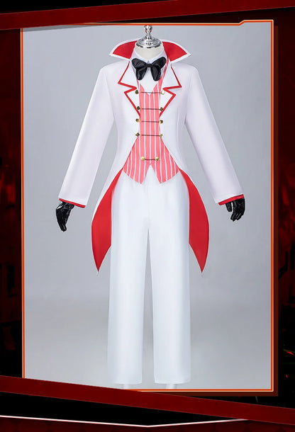 IN STOCK Alastor Lucifer Charlie Adam Cosplay Costume Anime DokiDoki-N【XS-3XL】 Halloween Costume Lucifer Cosplay Plus Size