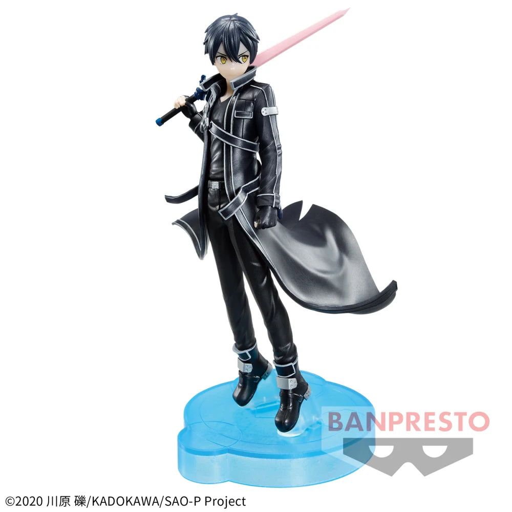 Bandai Original Banpresto Sword Art Online Asuna Sinon Eugeo Kirigaya Kazuto Action Figure Model Collectibles Boxed Toys Gift