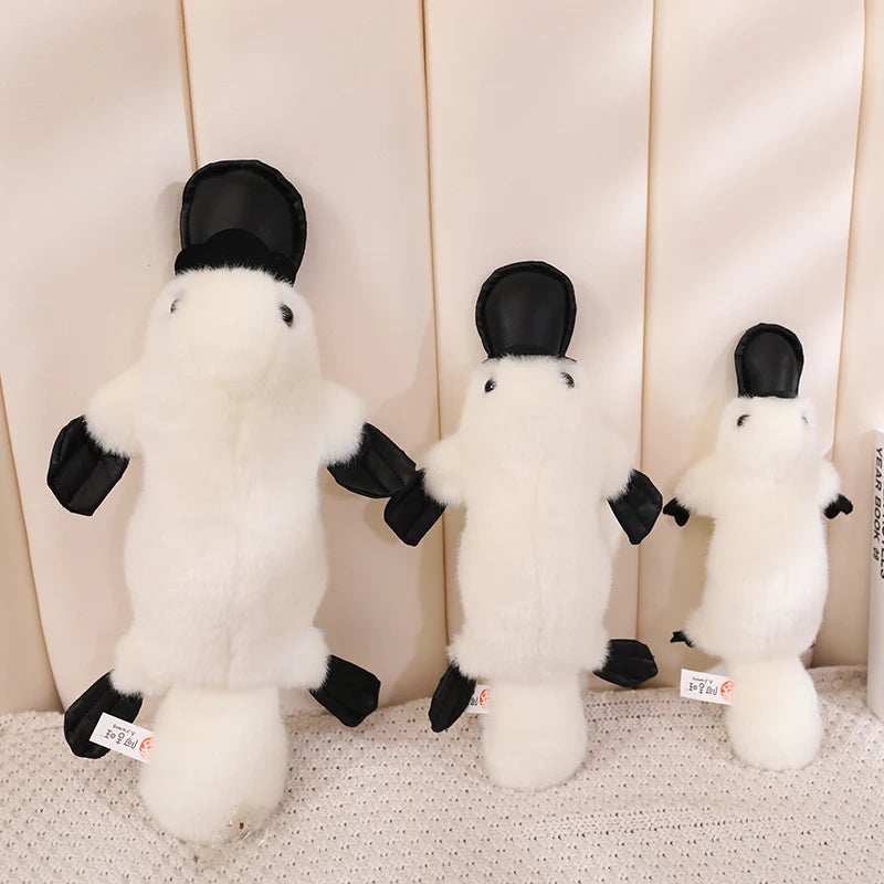 Precious Austrialian Animal Platypus Duckbill Plush Toy Simulation Platypus Cute Stuffed Doll Students Education Gift
