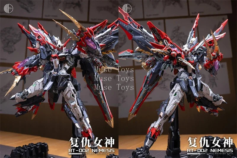 Infinite Dimension Strategic Revenge Titan RT-002 Nemesis 1/100 Scale Assembly Action Figure Model Toy Valentine’s Day