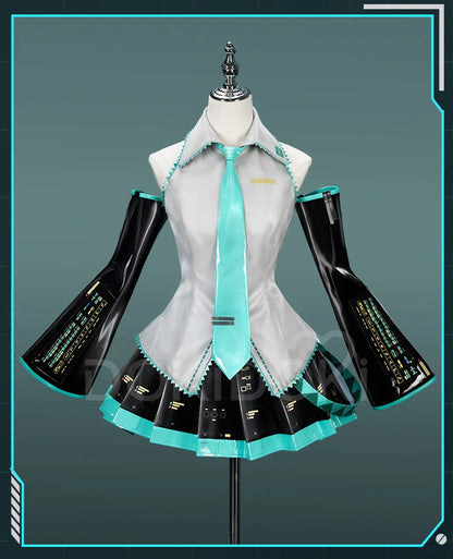 IN STOCK Mikuu Cosplay Costume DokiDoki-SR Mikku Cosplay Women Cute Short Dress Costume Mikuu Cosplay Uniform Halloween