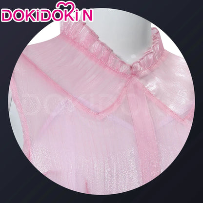 Glinda Elphaba Cosplay Costume Wicked Cosplay【XS-3XL】DokiDoki-N Women Black Pink Dress Glinda Cosplay School Uniform Plus Size