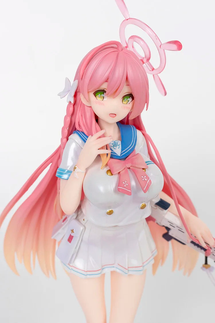 In Stock Blue Archive Urawa Hanako Anime Girl Figure 24cm Urawa Hanako with A Gun Model Ornaments Action Figures Toys Gifts