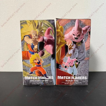 Banpresto Dragon Ball Z Super Saiyan 3 Son Goku VS Majin Buu 16cm PVC Model