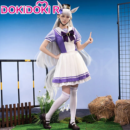 IN STOCK Mejiro McQueen Toukai Teiou Gold Ship Cosplay Costume Game【XS-3XL】DokiDoki-R Halloween Uniform Plus Size